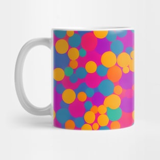 Confetti - colorful dots pattern Mug